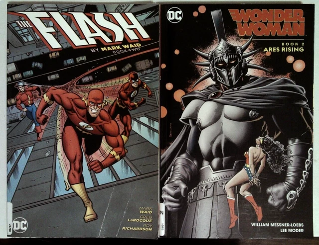 Dc Comics 22 Graphic Novel Lot Batman Flash Superman Wonder Woman Green Lantern!