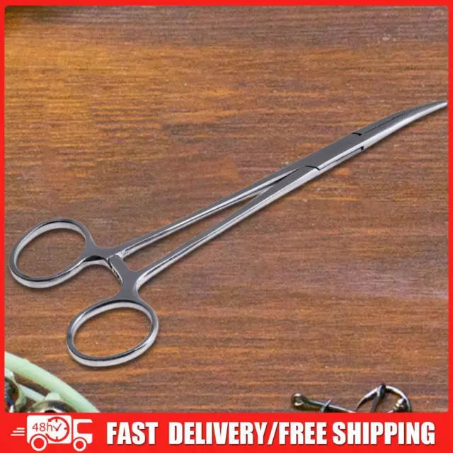 18cm 7&#039;&#039;&#039; Fishing Scissors Silver Fly Fishing Locks Elbow Pliers