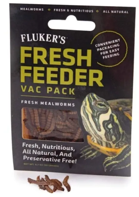 Paquete de vacaciones alimentador fresco Flukers Mealworm