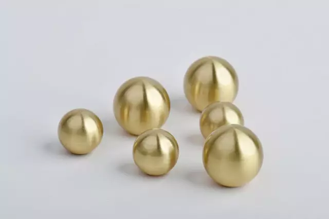 Gold Brass Cabinet Knob Cupboard Handles Vintage Drawer Pull Kitchen Furniture