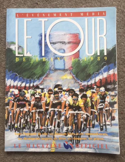 Le Tour de France 1989 ""Offizielles Magazin"" (Lemond v Fignon) *portofrei*