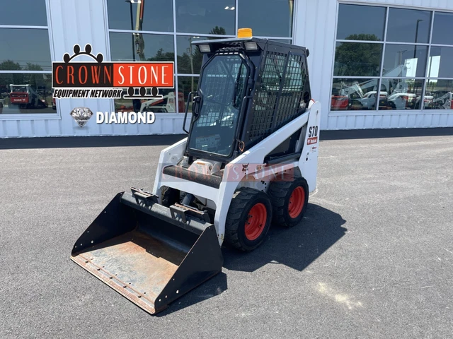 2016 Bobcat S70 Skid Steer, 195 Hrs, Erops, Heat, Aux Hydraulics, 23.5 Hp Diesel