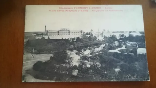 CPA - 51 REIMS - Les caves Pommery à Reims - Vue générale des Etablissements