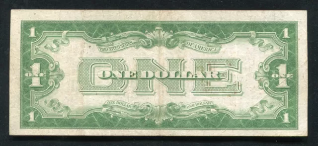 Fr. 1606 1934 $1 One Dollar “Funnyback” Silver Certificate Extremely Fine (B) 2