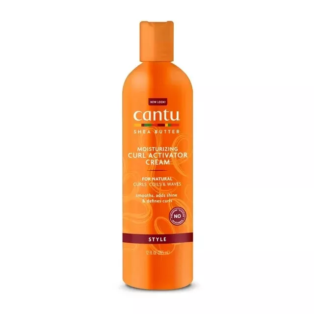 Cantu Shea Butter for Natural Hair Moisturizing Curl Activator Cream, 12 FL Oz