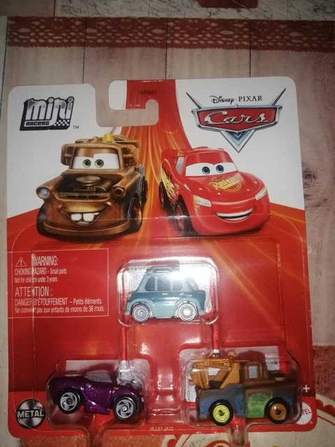Mattel disney cheap cars mini racers