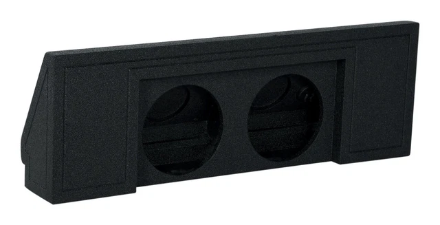 Rockville Rec92 Dual 12 Sub Box Enclosure For Chevy 2007 Current Single Cab