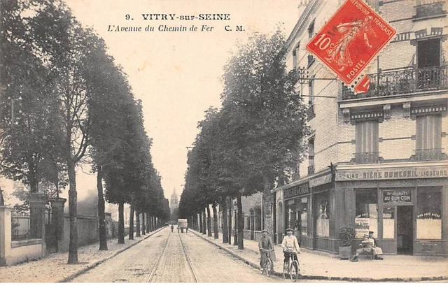 94 - VITRY SUR SEINE - SAN67738 - L'Avenue du Chemin de fer