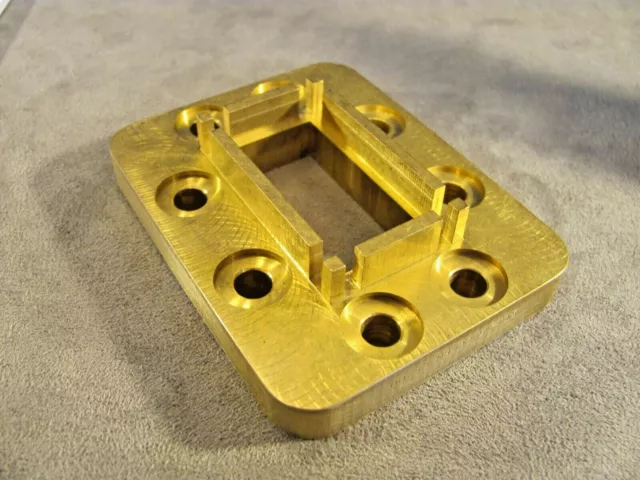 Waveguide WR159 CPR FLAT FLANGE Butt type Corral F-Band 4.90 to 7.05 Ghz <485> 3