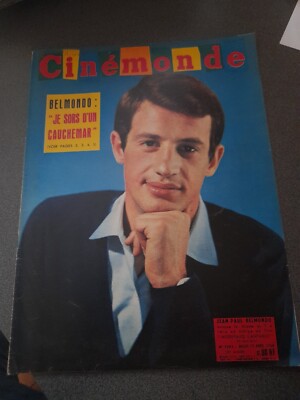 Ou Se Trouve La Tombe De Jean Paul Belmondo REVUE CINÉMONDE 1341 de 1959 - Jean-Paul Belmondo / Alexandra Stewart