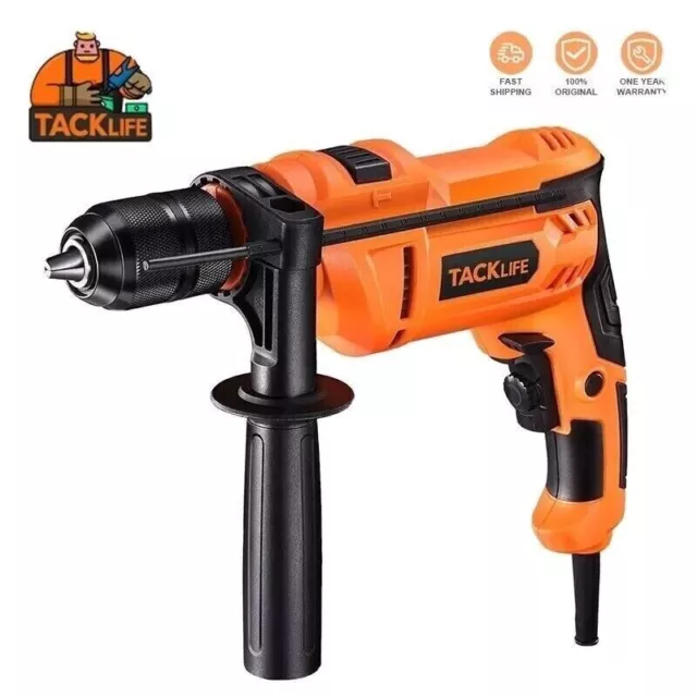 TACKLIFE PID05A Taladro Percutor 900W 3000 RPM Envió 24Horas