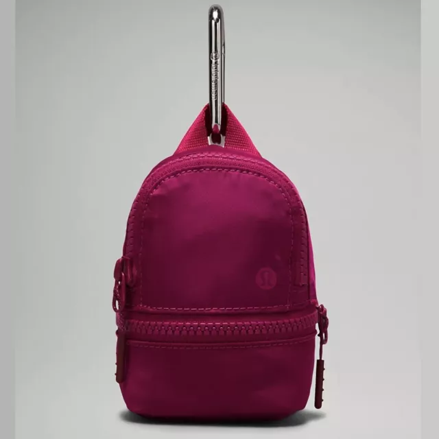 NWT Lululemon Athletic City Adventurer Backpack Nano - Wild Berry