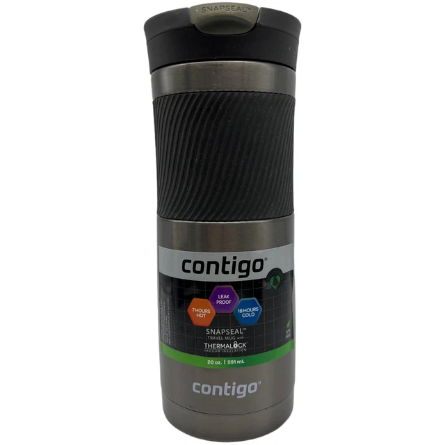 Contigo Byron Snapseal 2.0 Stainless Steel Travel Mug 20 oz Free Shipping!