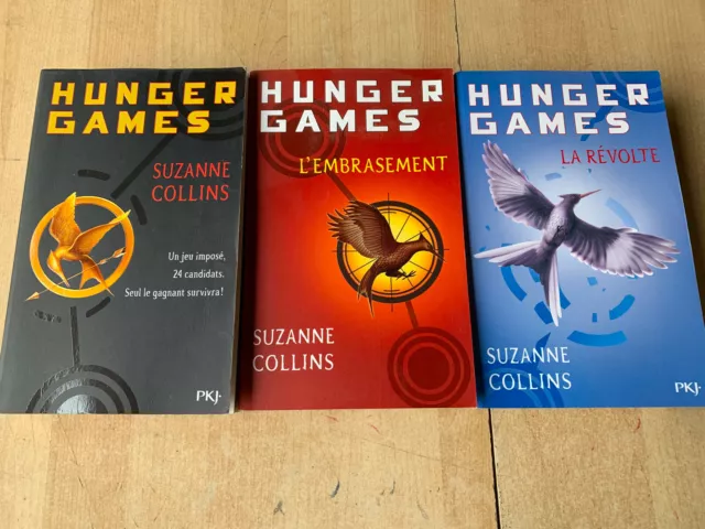 LOT 3 LIVRES série Hunger Games tomes 1 2 3 - Suzanne Collins - PKJ EUR  19,99 - PicClick FR