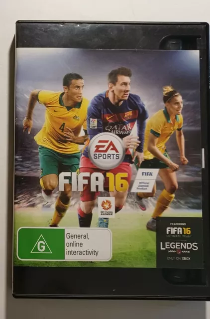 FIFA 16 Microsoft Xbox One Game VGC PAL Free Postage
