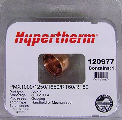 HYPERTHERM 120977 GOUGING SHIELD for1000/1250/1650 QTY1
