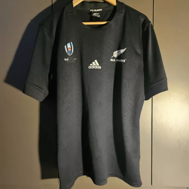 New Zealand All Blacks 2019 Rugby World Cup Jersey Size XL