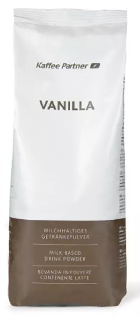 Kaffee Partner Vanilla Kaffeeweißer Vanille 1kg Instant-Milchpulver