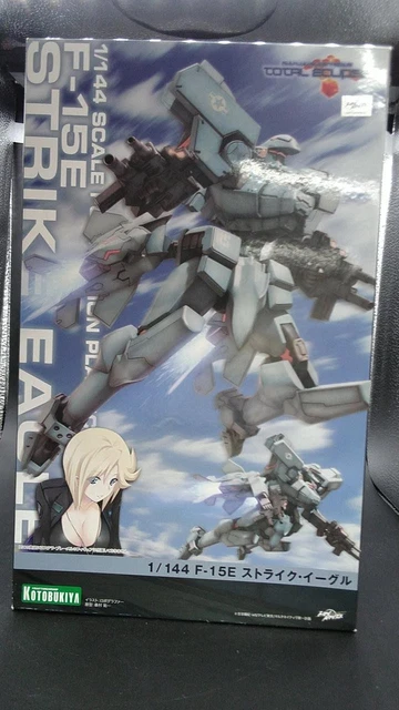 Kotobukiya 1/144 Muv-Luv F-15E Strike Eagle Model Kit - Includes BETA Figures, Japan Import - View #8