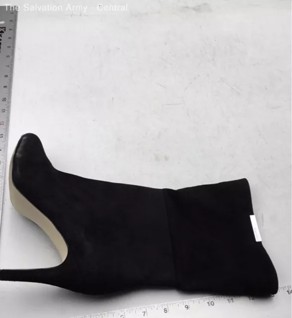 Calvin Klein Womens Bethany Black Suede Stiletto Heel Ankle Booties Size 7.5 3