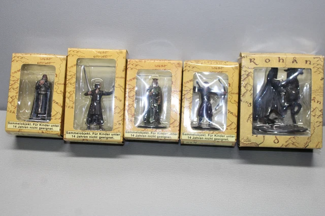 Eaglemoss 5 Figures The Lord of the Rings Original Packaging #a806