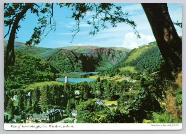 Postcard Vale of Glendaloch Co. Wicklow Ireland