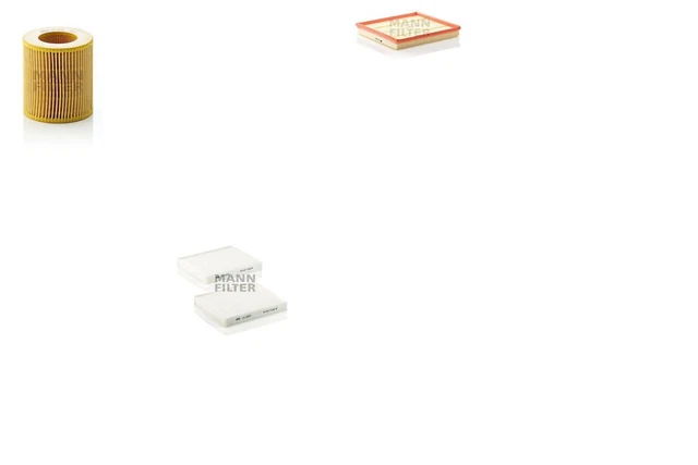 MANN-FILTER pacchetto ispezione set filtri L filtro antiparticolato inserto filtro per BMW