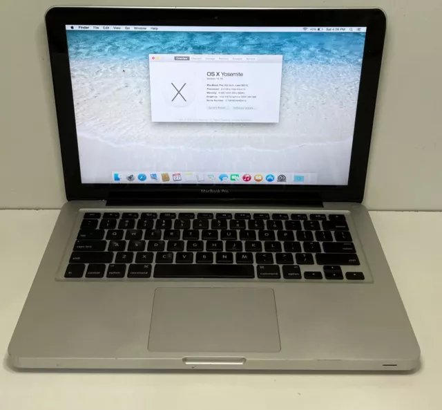 Apple MacBook Pro 13” 2011 Core i5 2.4GHz 4GB RAM 500GB HDD [NL148]READ