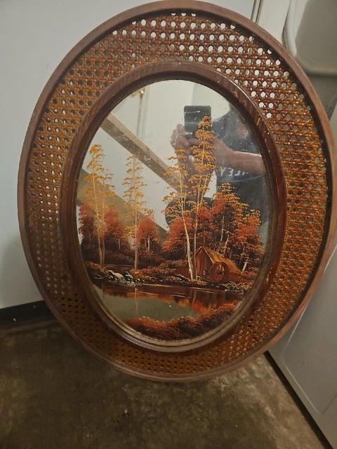 etched glass mirror