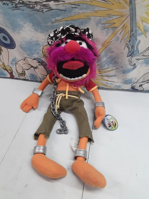 Muppets 22" Plush Animal W/ Chains Pirate Nanco Jim Henson