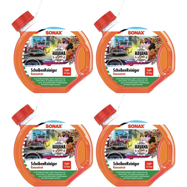 Pulitore dischi concentrato Sonax Havana Love set 3 l VPE 4 pezzi 03934000