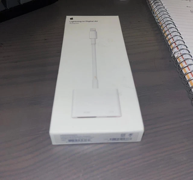 Apple MD826AM/A  Lightning to Digital AV Adapter - White - Open Box