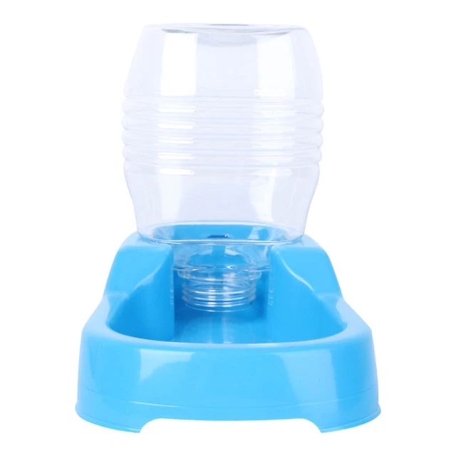 500 Pet Feeding Bowls Automatic Water Dispenser Dogs Horizontal