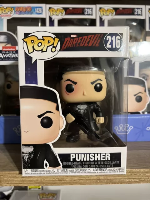 Funko POP! - Daredevil #216 - The Punisher - Sealed Ships Same Day Free Shipping