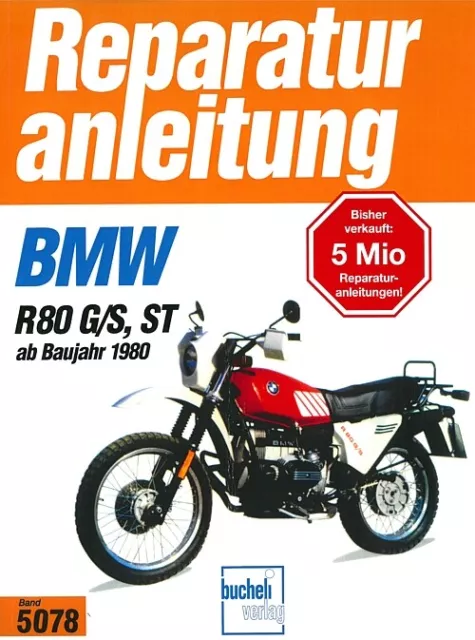 BMW R80G/S R80ST ab1980 Reparaturanleitung Reparaturbuch/Handbuch/Wartung/Pflege