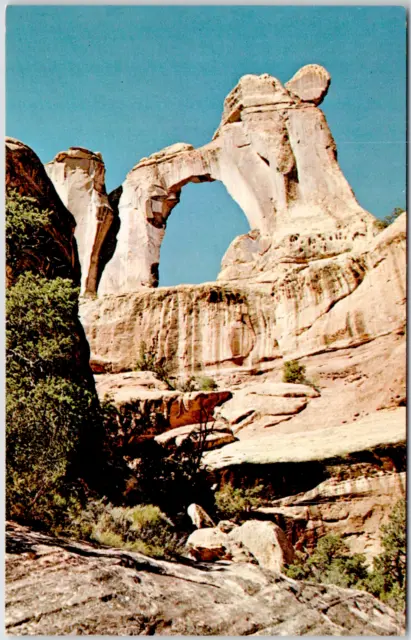 Canyonlands National Park Angel Arch Winged Robed Religious USA Vintage Postcard