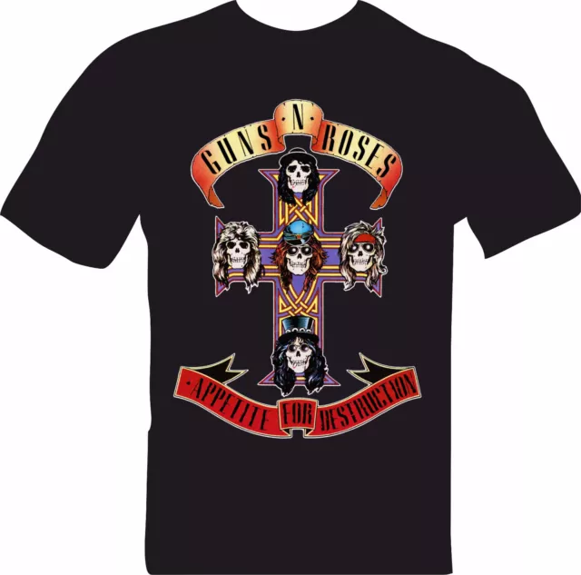 Maglietta T-Shirt Guns N'roses Appetite For Distruction