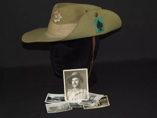 WW2 British Army Slouch Hat - The Devonshire Regiment