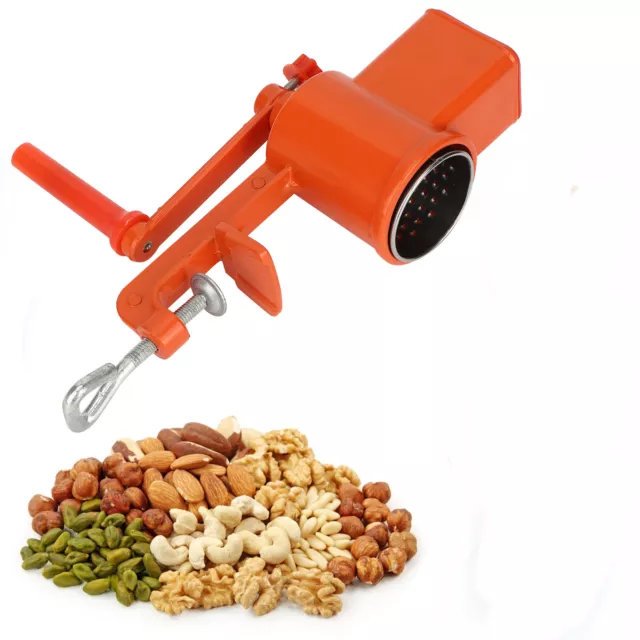 Hand Cranking Manual Grinder Aluminum Alloy Milling Machine Nuts Grain Corn 00