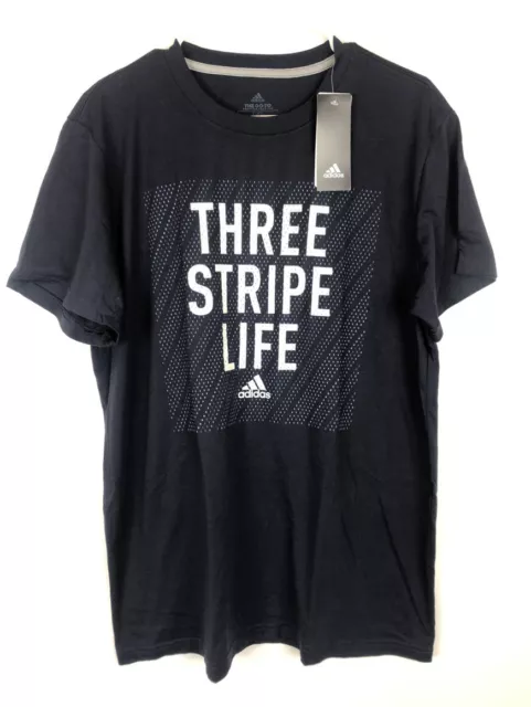 Adidas, Invert Mesh Men’s Graphic T-Shirt, Navy, Size Small FI7302