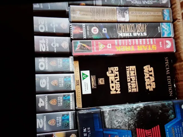 Joblot Vhs Sci Fi Movies Box Sets