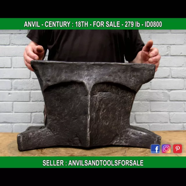 ANVIL - CENTURY : 18TH - 279 lb - ID0800