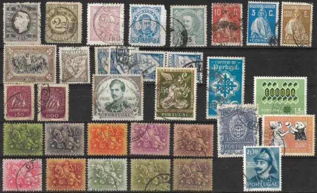 Briefmarken aus Portugal, neu und alt, 60 Marken