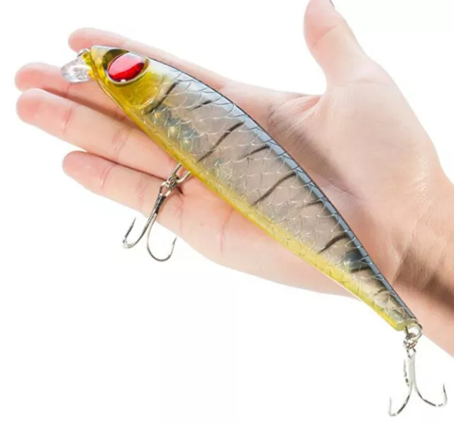 1PCS Big Crankbait Minnow Wobbler Fishing Lure Hard Bait Trolling Peche 1.41oz