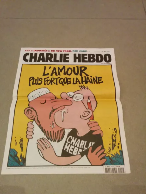 CHARLIE HEBDO french magazine  very rare No 1012