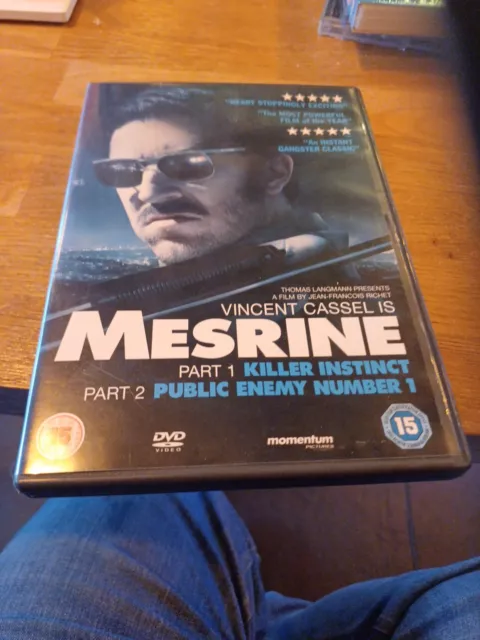 Mesrine - Part 1 Killer Instinct & Part 2 Public Enemy Number 1 - Double Dvd