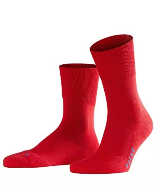 (TG. 44-45) Falke - Calzini da Sport, uomo, rosso (Rot (Fire)), 44/45 IT - NUOVO