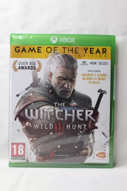 The Witcher 3 Wild Hunt Game of The Year Edition Xbox One BRAND NEW & SEALED