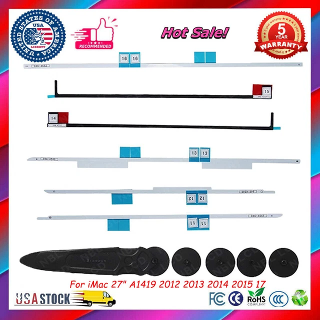 LCD Screen Adhesive Strip Sticker Tape for iMac 27" A1419 2012 2013 2014 2015