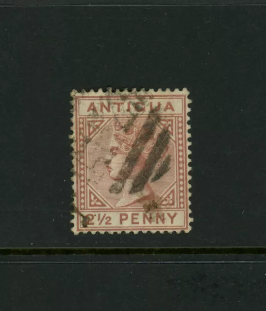 Antigua Scott # 13 CA Watermark VF Used British Colony Stamp Cat $67